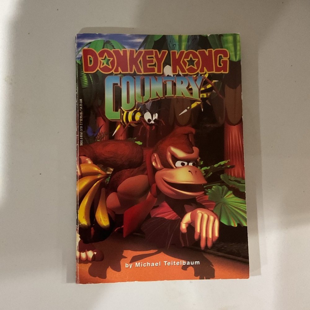 Donkey Kong Country Book